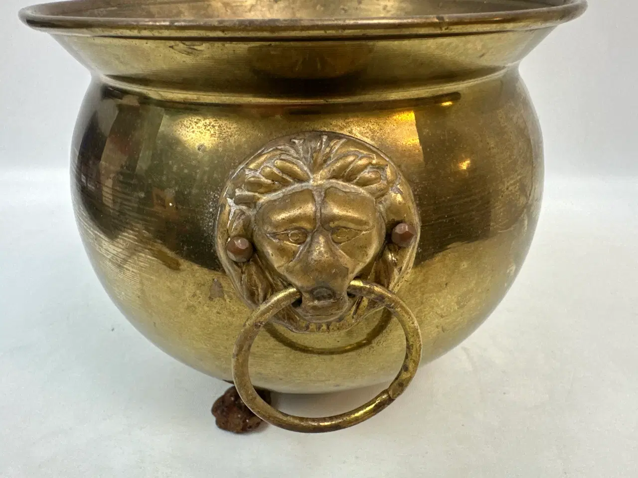 Billede 5 - Vintage messing skål / potte