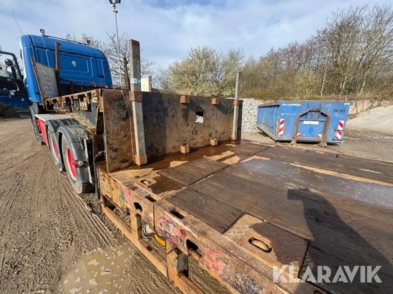 Billede 4 - Udtræk maskintrailer Kel- Berg E43-2