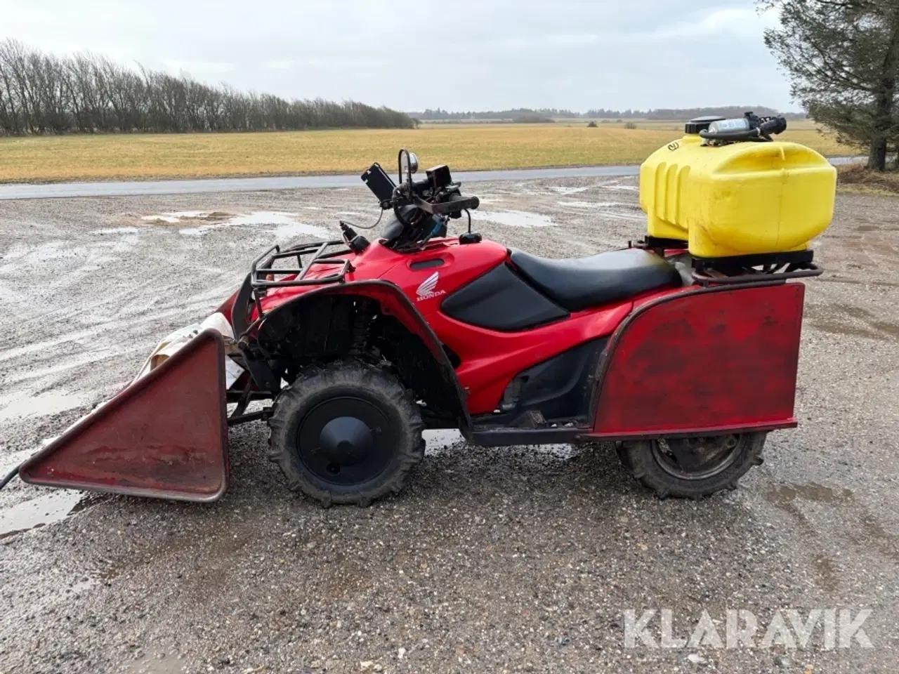 Billede 3 - Sprøjtemaskine med gødningsspræder Honda 420 FE