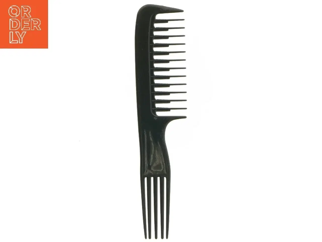 Billede 3 - Sort dobbelt-tandet kam (str. 20 cm)