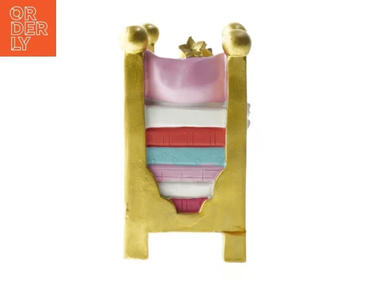 Billede 4 - Pengeboks med prinsesse på seng fra Kids by Friis (str. 13x5x14x8 cm)