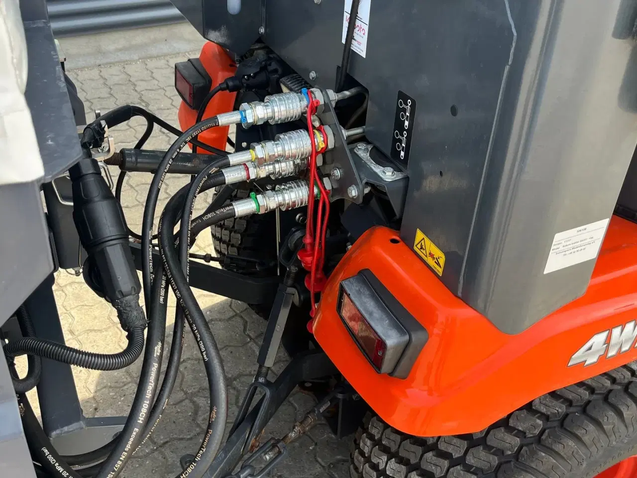 Billede 20 - Kubota BX231 Med v.plov og kombi salter kun kørt 507t