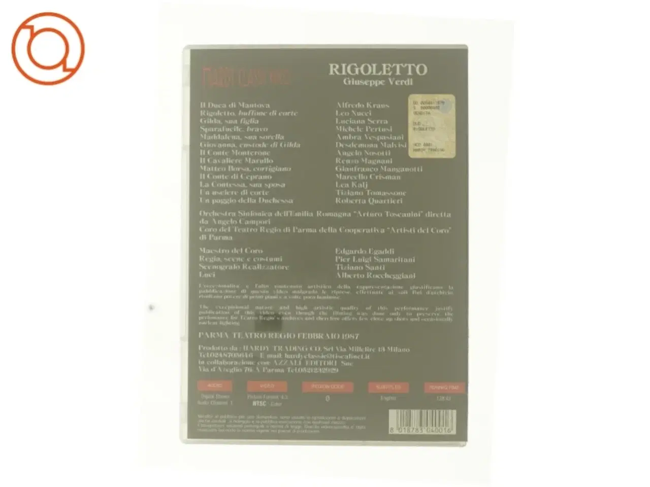 Billede 3 - Rigoletto (DVD) fra DVD