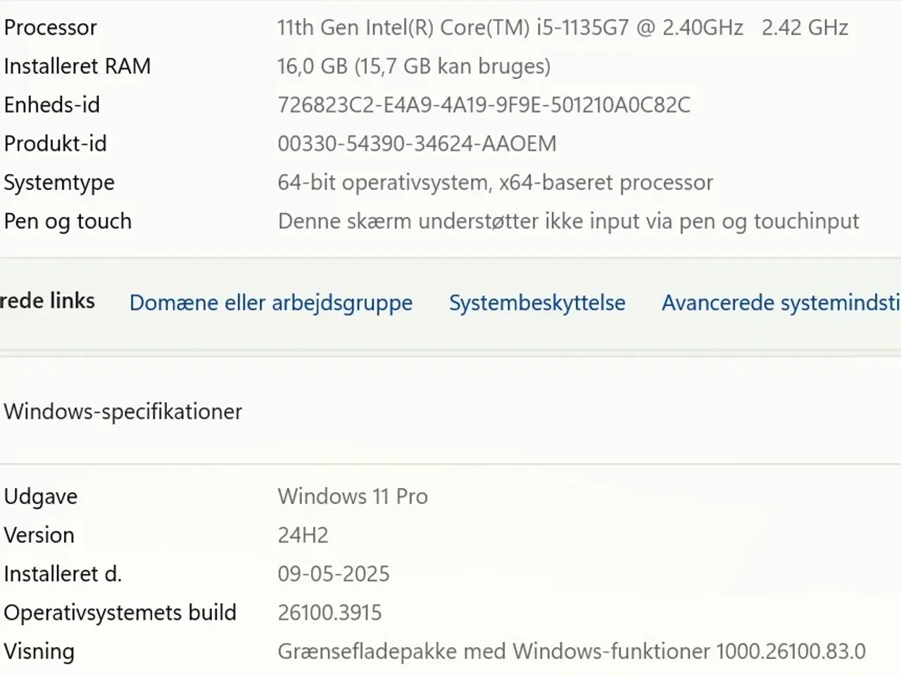 Billede 3 - HP ProBook 640 G8 -11th gen core i5 processor
