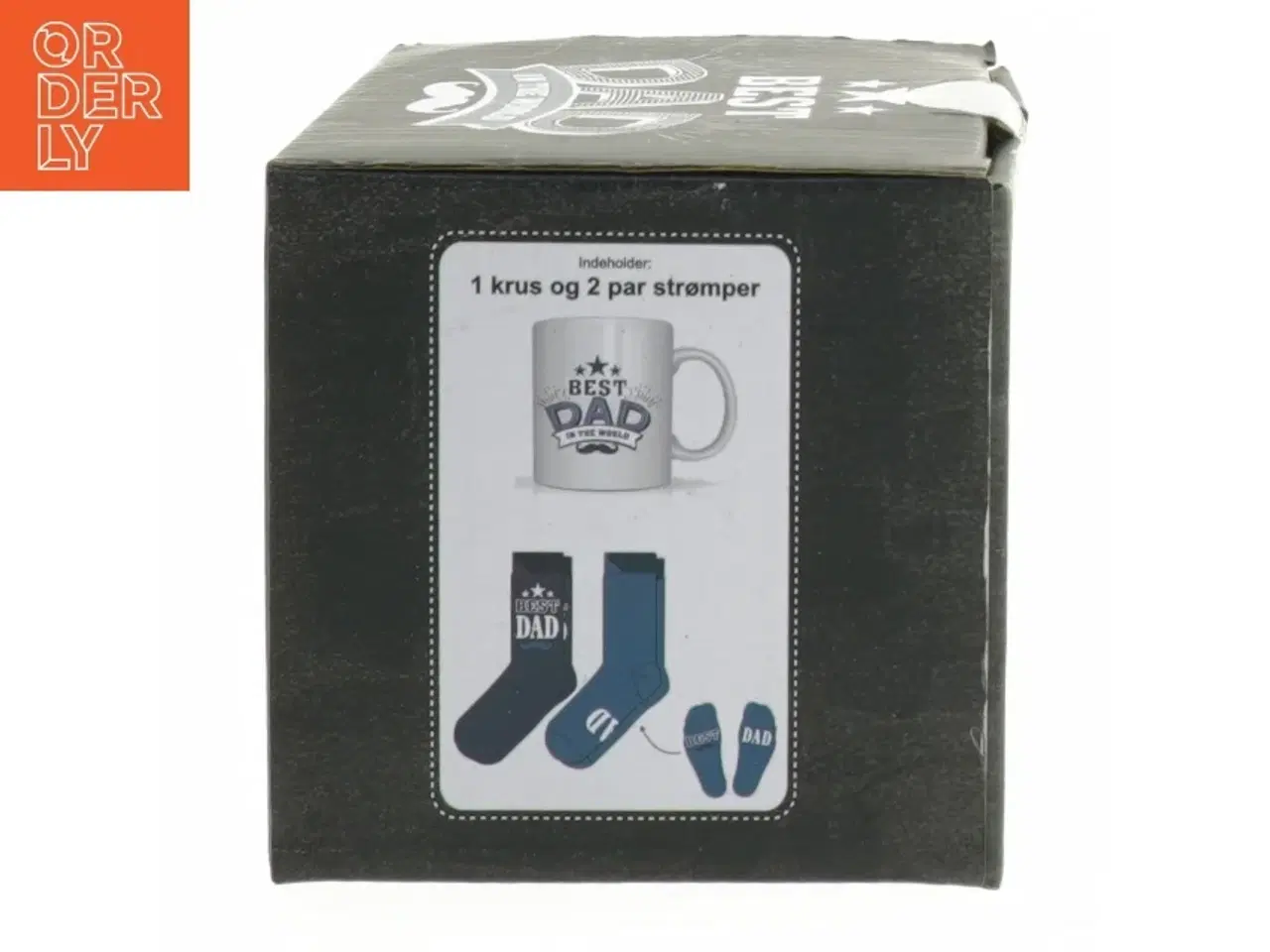 Billede 2 - Gavesæt &#39;Best Dad&#39; (str. Sokker. str. 40-45)
