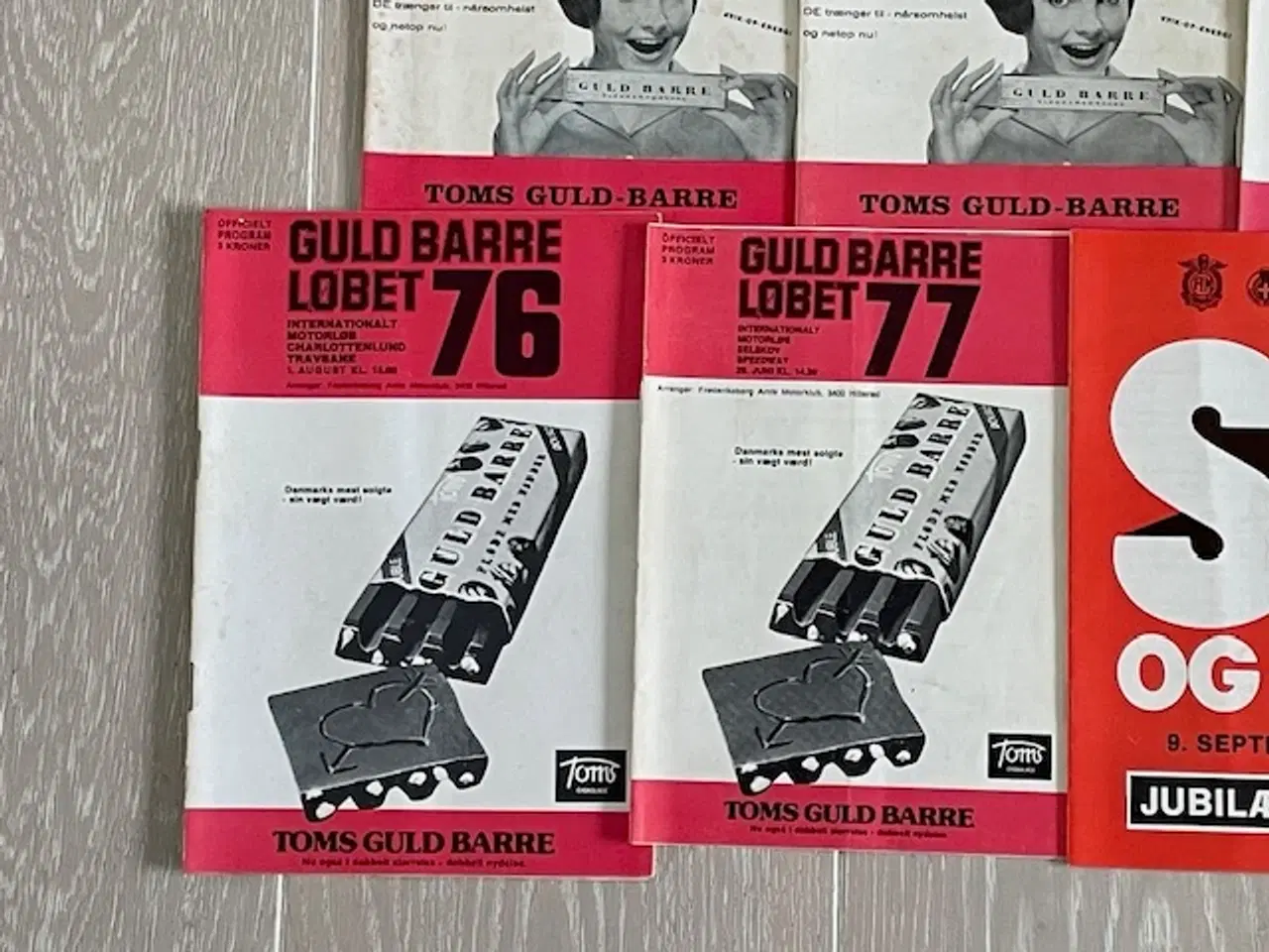 Billede 4 - Gamle speedway programmer 