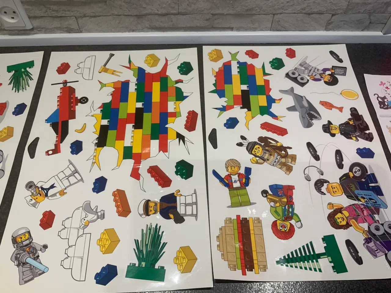 Billede 3 - Legoklistermærker