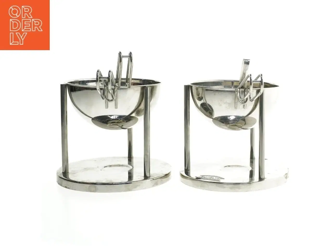 Billede 1 - 2 Saucegryder på stativ fra Menu (str. Ø. 15 cm. 2 styk)