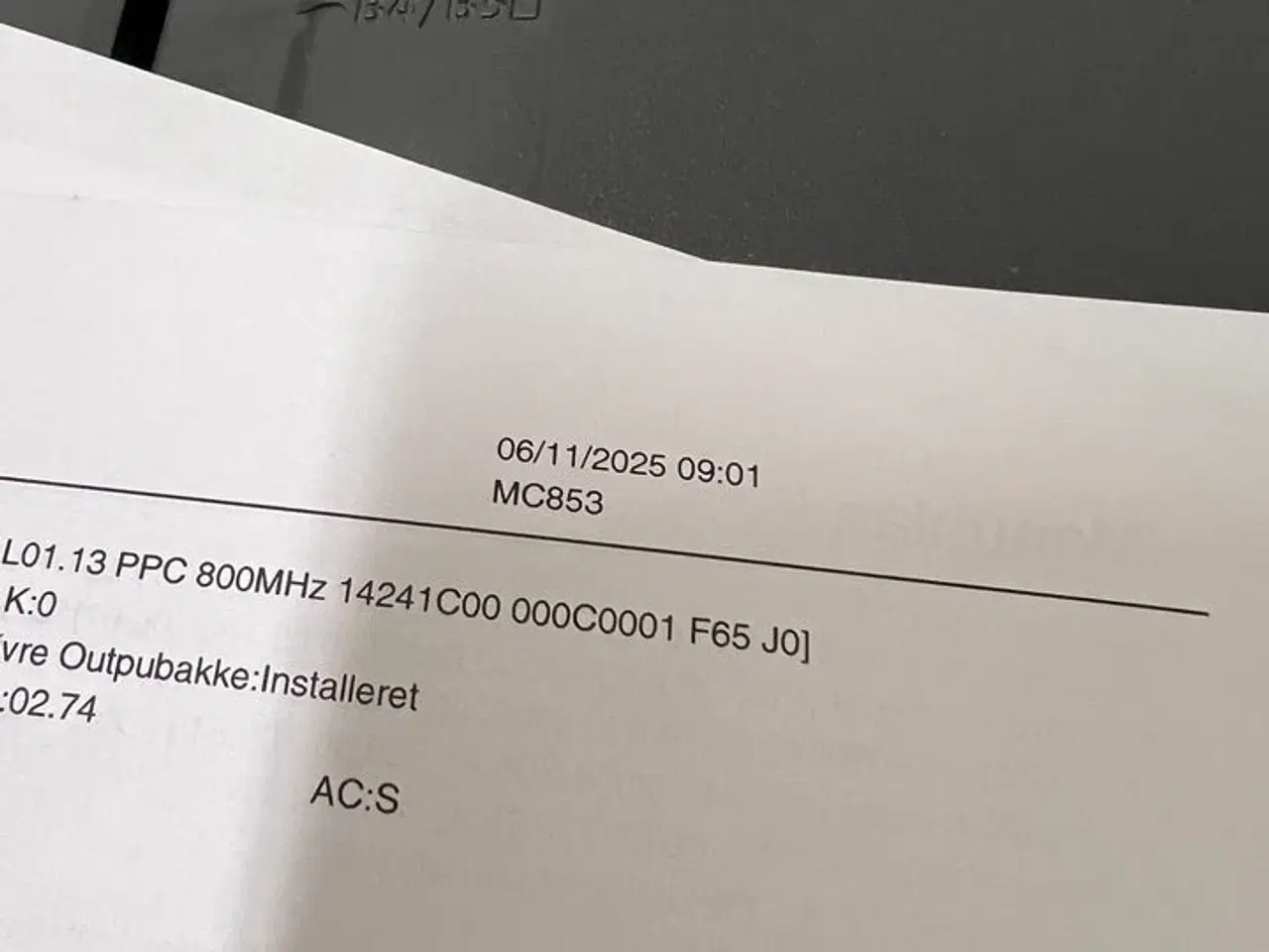 Billede 3 - Printer/kopi OKI MC853