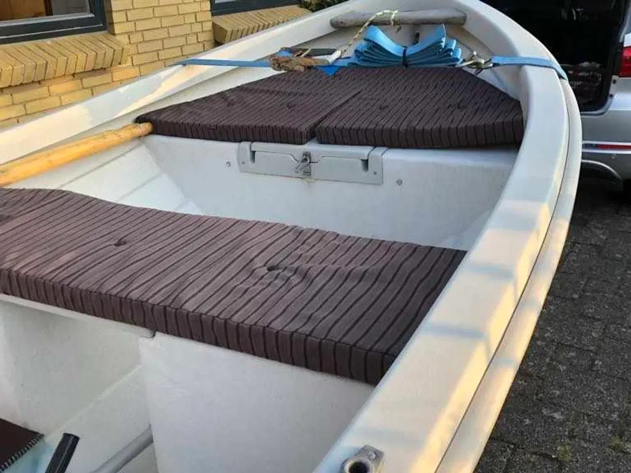 Billede 3 - Super fin jolle Crescent med motor og trailer