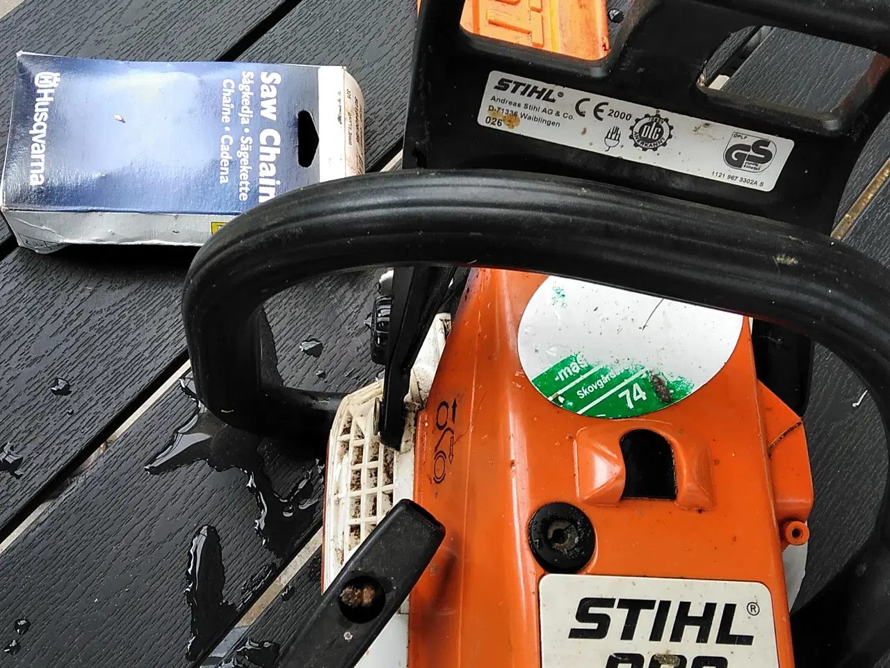 Billede 2 - STIHL Motorsav 026
