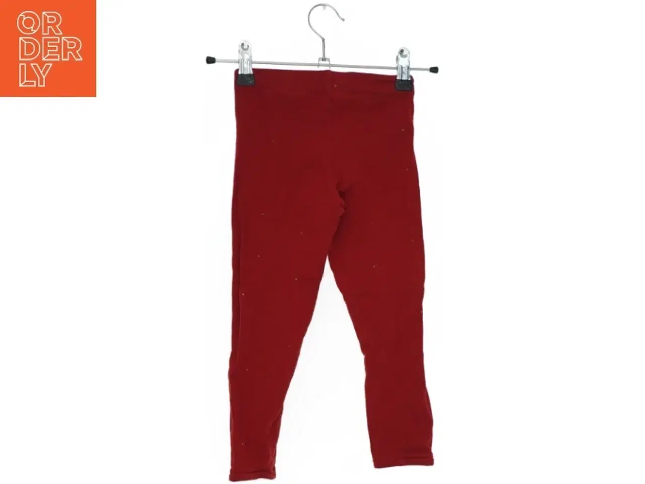 Billede 2 - Røde leggings til børn fra H&M (str. 98)