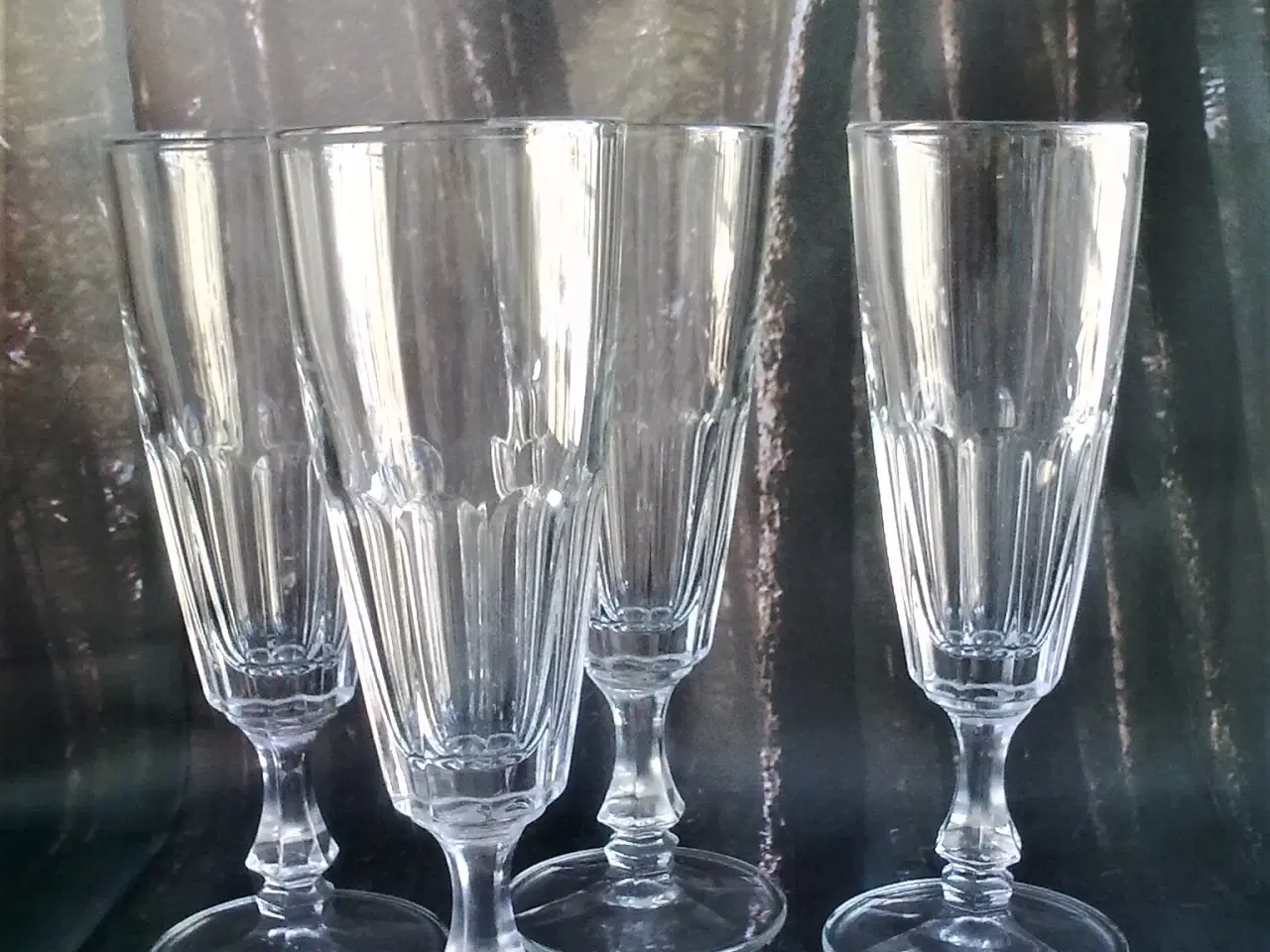 Billede 4 - Champagne glas fløjter 2-4 eller +10 m bakke-bling