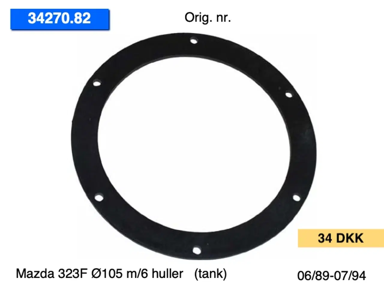 Billede 3 - Nye Mazda 323F (89-94) tanke m.m.