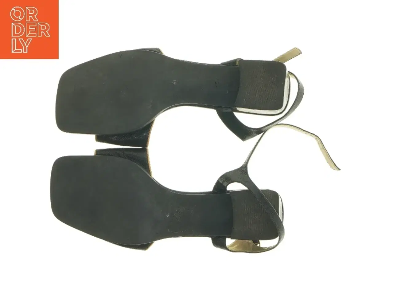 Billede 5 - Sort hælsandal (str. 41 )