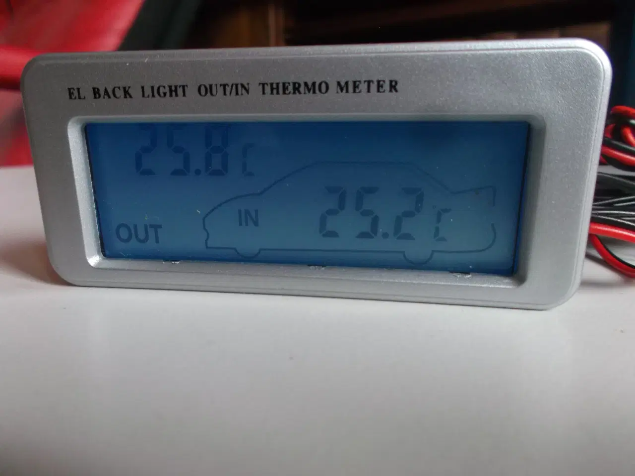 Billede 5 - Digitalt bil termometer med ledning til