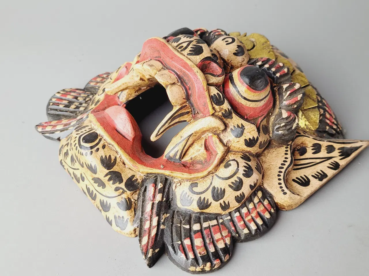 Billede 3 - ⭐️· Håndlavet balinesisk Barong-maske