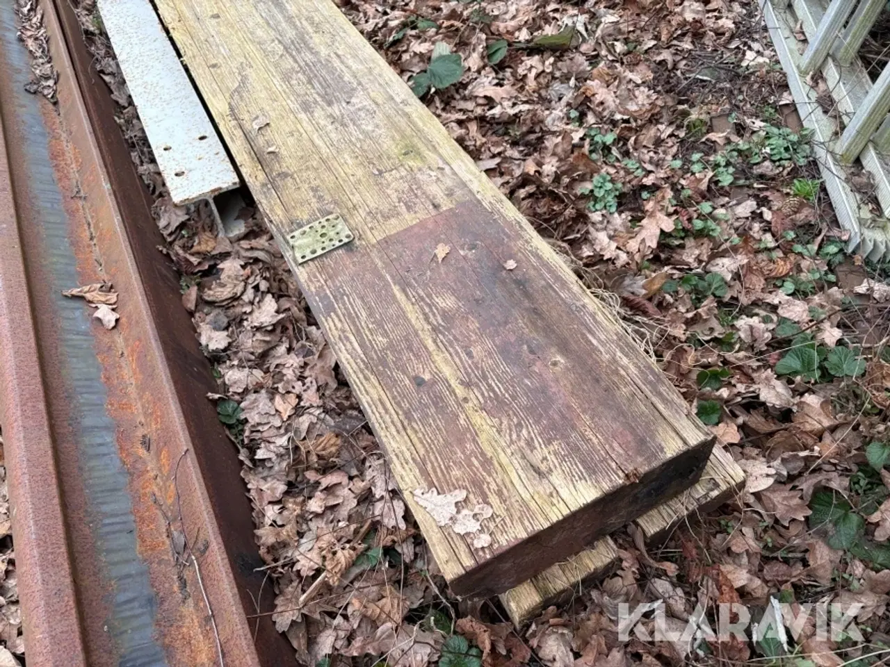 Billede 4 - Limtræsbjælker 2 styk.