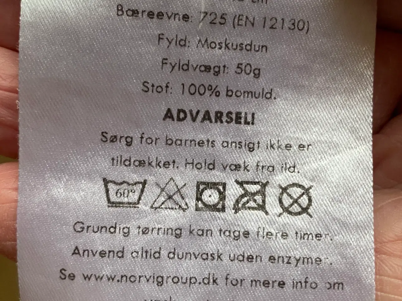 Billede 4 - Juniorpude med hvide moskusdun (mrk. Dozy)