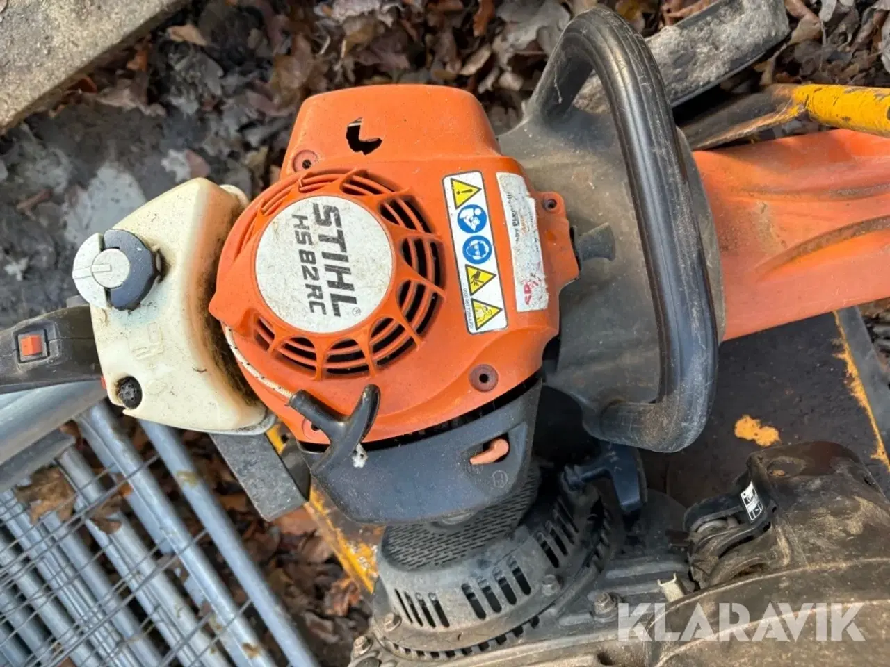 Billede 12 - Vertikalskærer, hækkeklipper og kost Stiga/Stihl VBF-40 og HS 82 RC