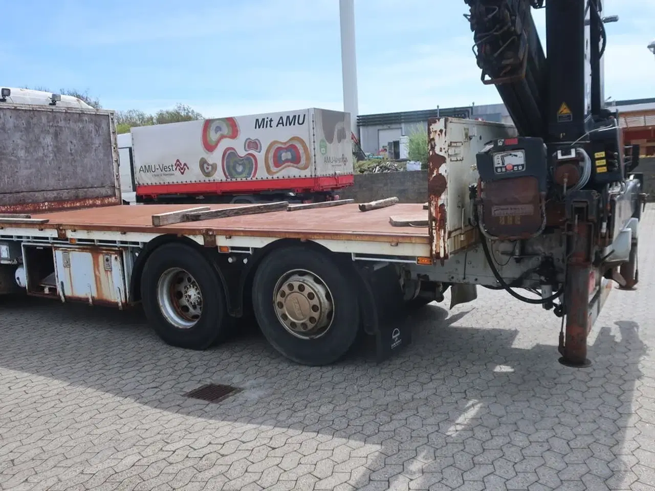 Billede 10 - Lastbil m. kran MAN FE-360A