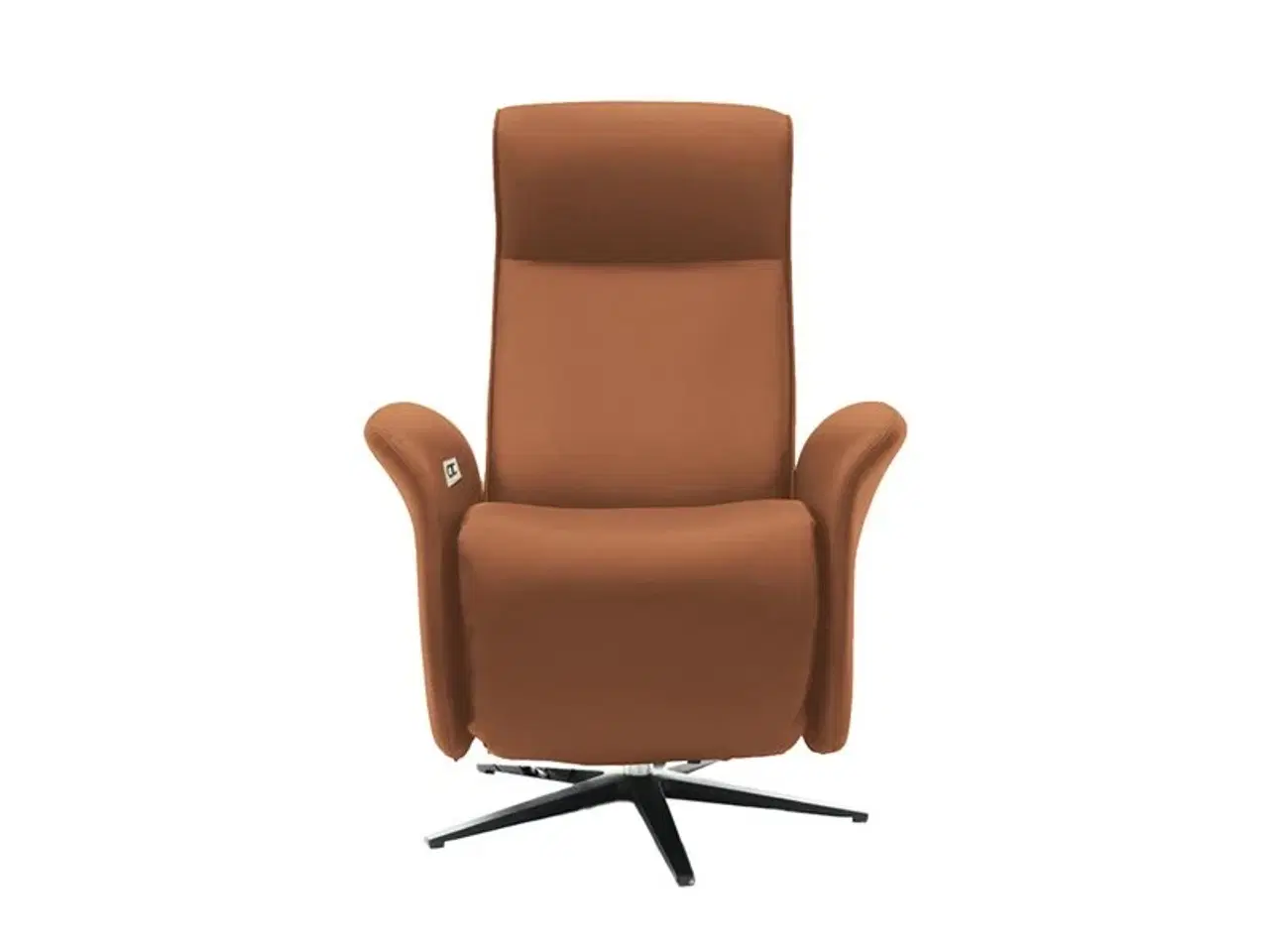 Billede 4 - Lindebjerg Otiumstol 360 - Luksus - Lys cognac - m. løftefunktion
