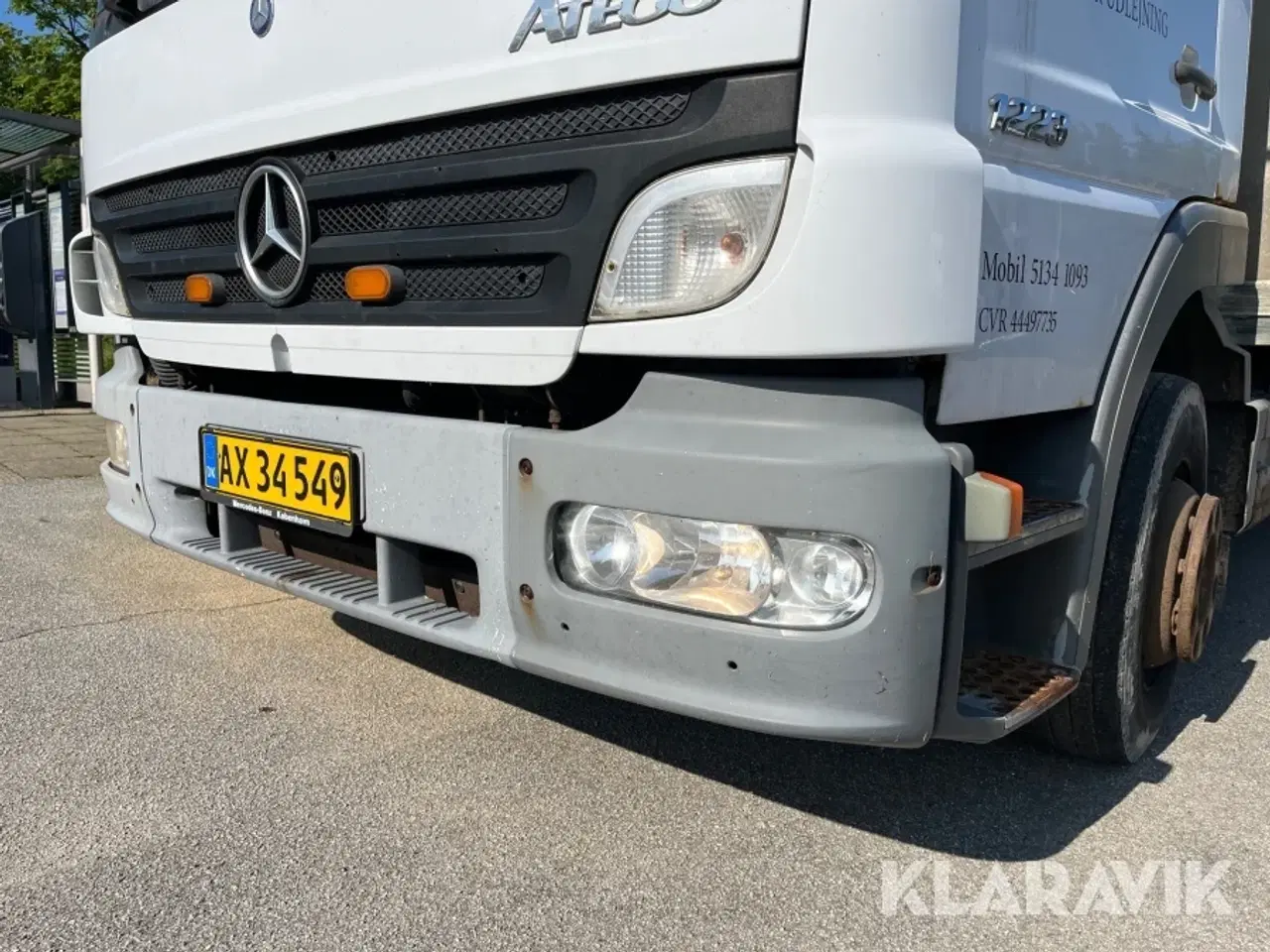 Billede 9 - Lastbil Mercedes Atego fejeblad