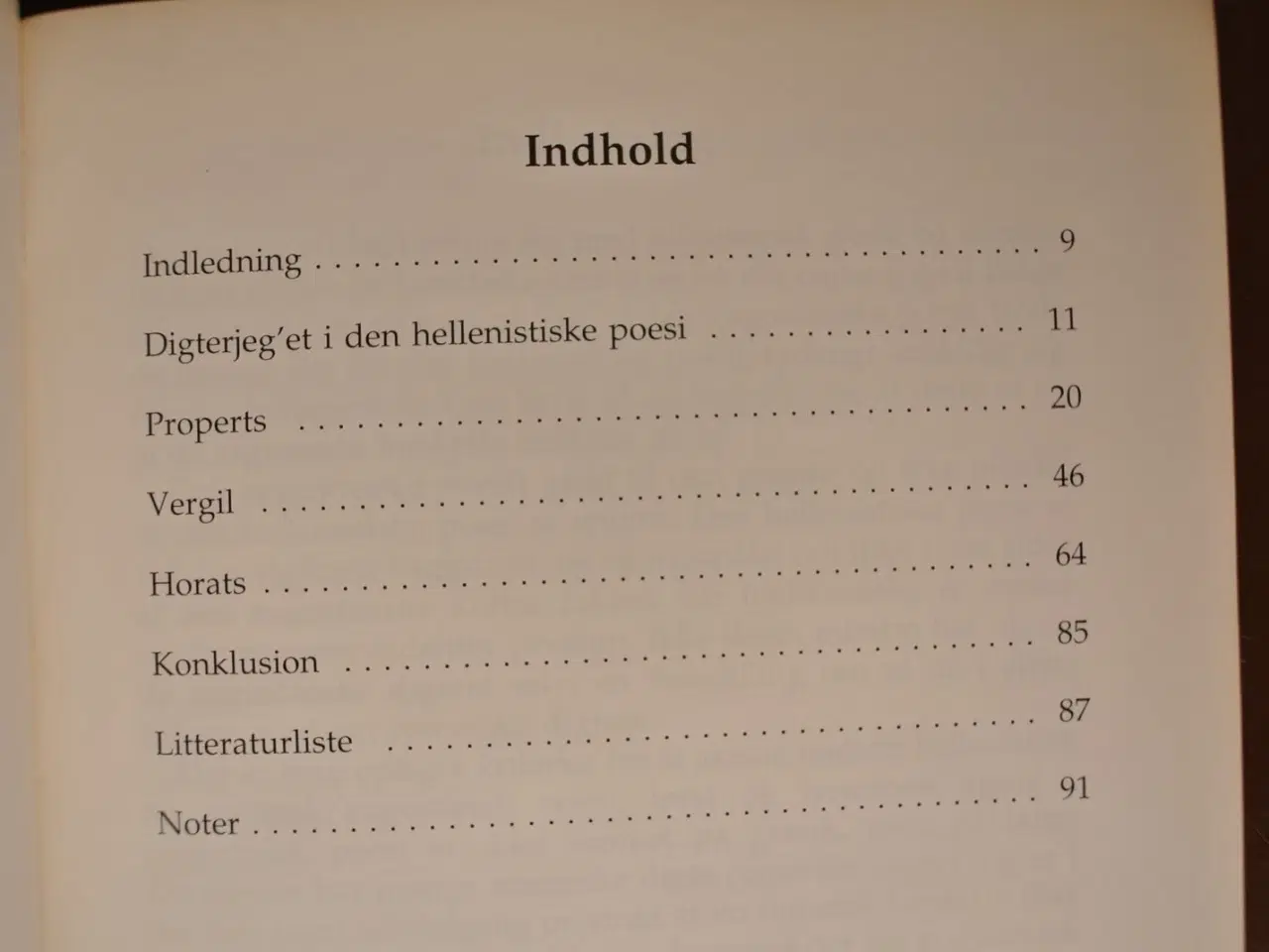 Billede 2 - digterjeg'et i hellenistisk og augustæisk poesi, a