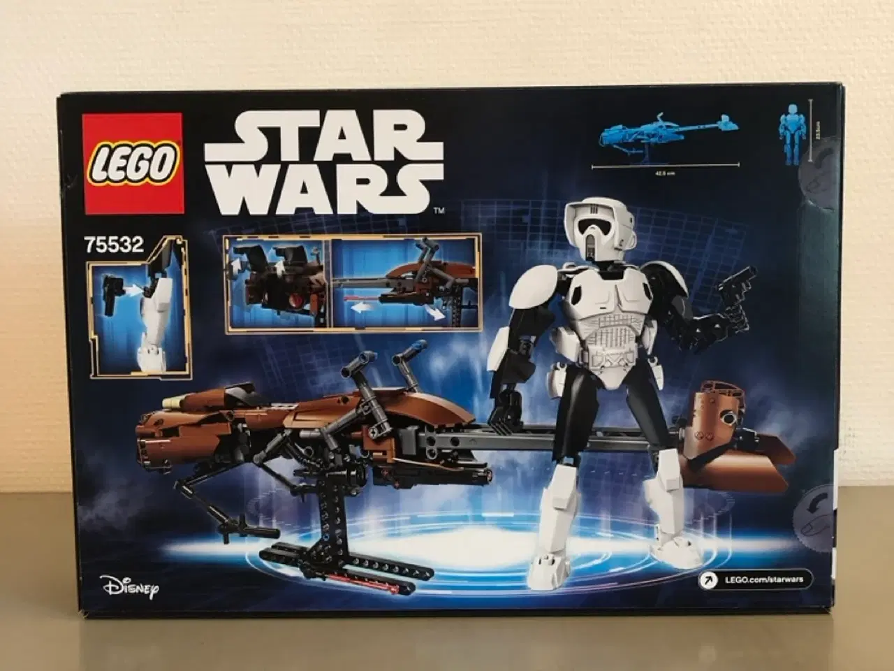 Billede 3 - LEGO Star Wars 75532 Scout Trooper & Speeder Bike 