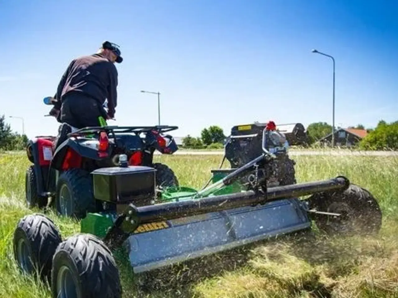 Billede 3 - ATV-klipper XL med låg, 1,5 m, 25 hk