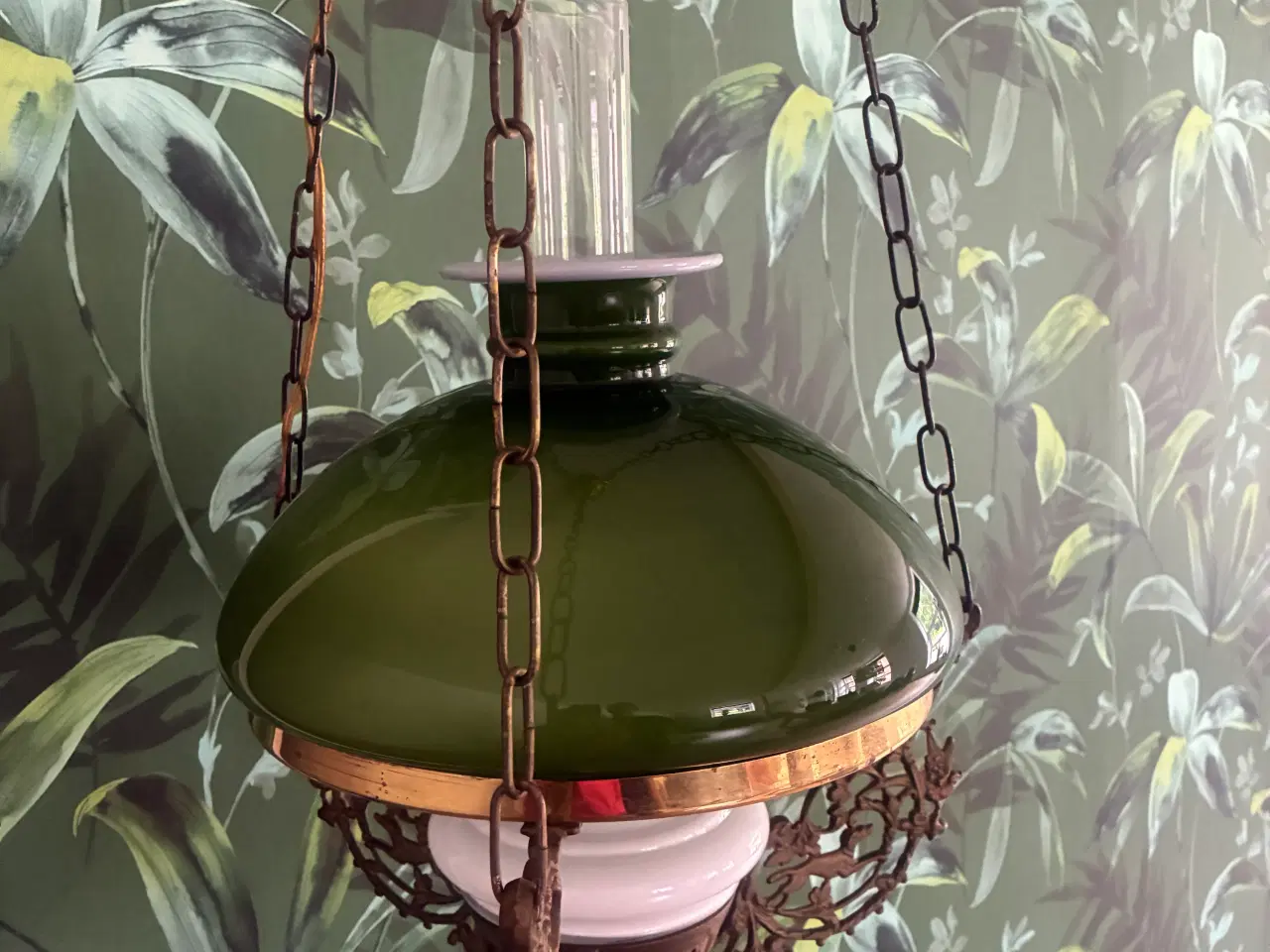 Billede 2 - Antik lampe 