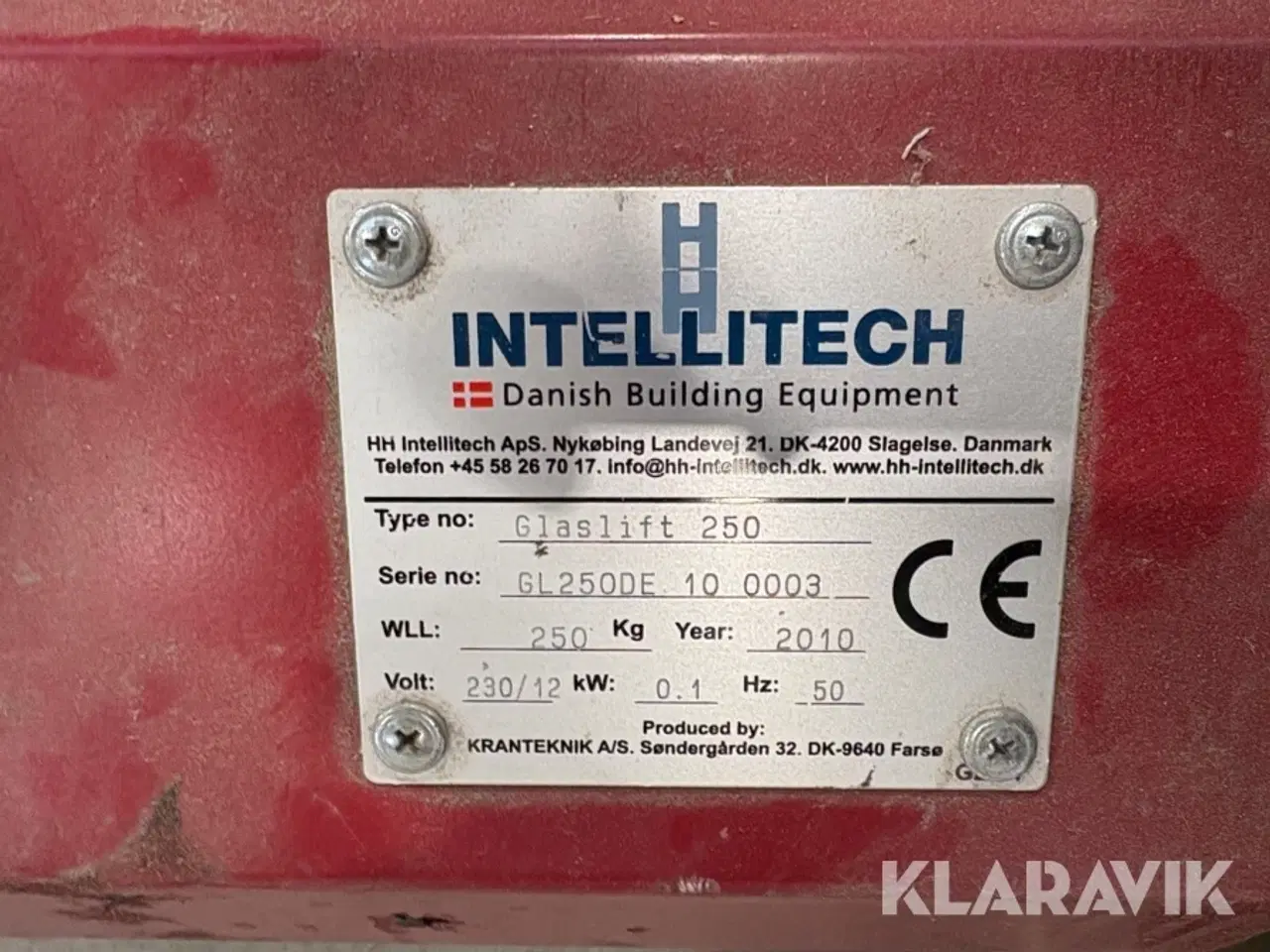 Billede 9 - Glaslift Intellitech 250