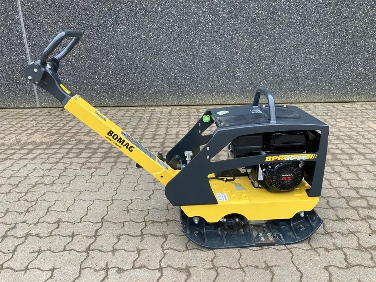 Billede 4 - Bomag BPR 25/50 Regulering af vibrator og motoromdrejninger fra håndtag