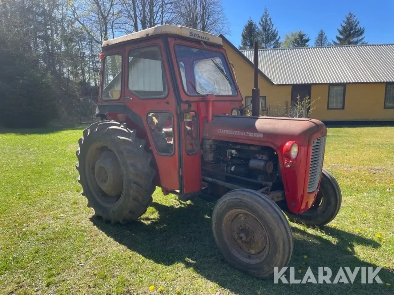 Billede 3 - Veterantraktor Massey Ferguson 35