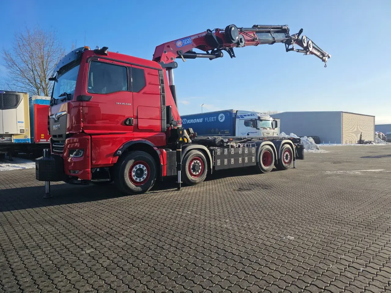 Billede 13 - MAN TGX 35.540 8X2H-6 BL CH, Hejs-kran