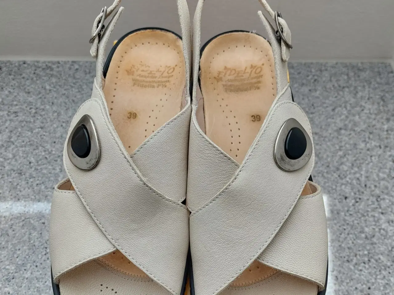 Billede 2 - Fidelio Sandal - Råhvid