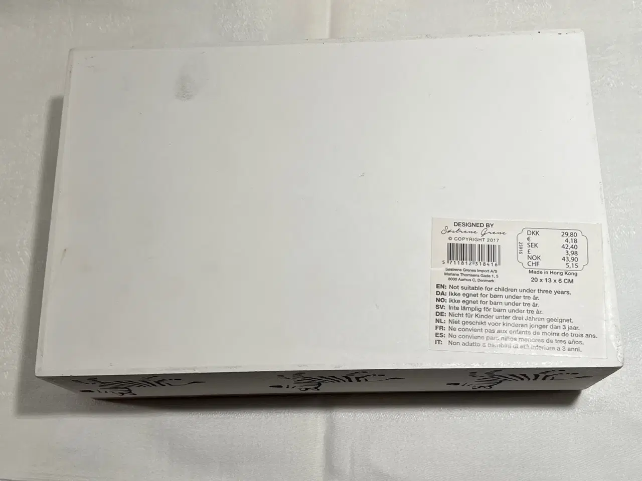 Billede 8 - Almay akrylskrin m. spejl, 2 armbånd og trææske