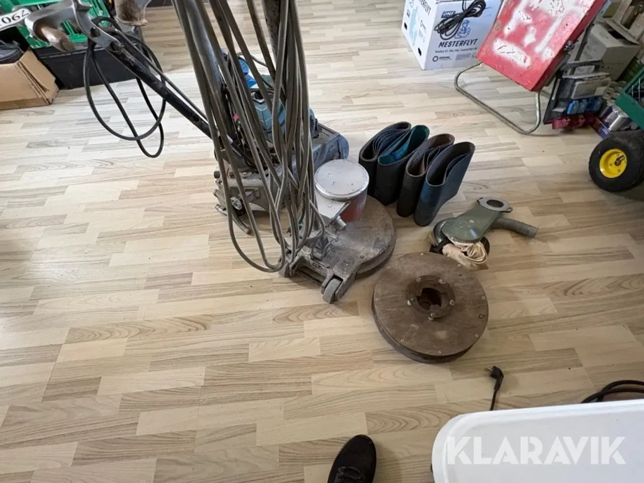 Billede 7 - Gulvsliber & gulvpoler/høvl til beton