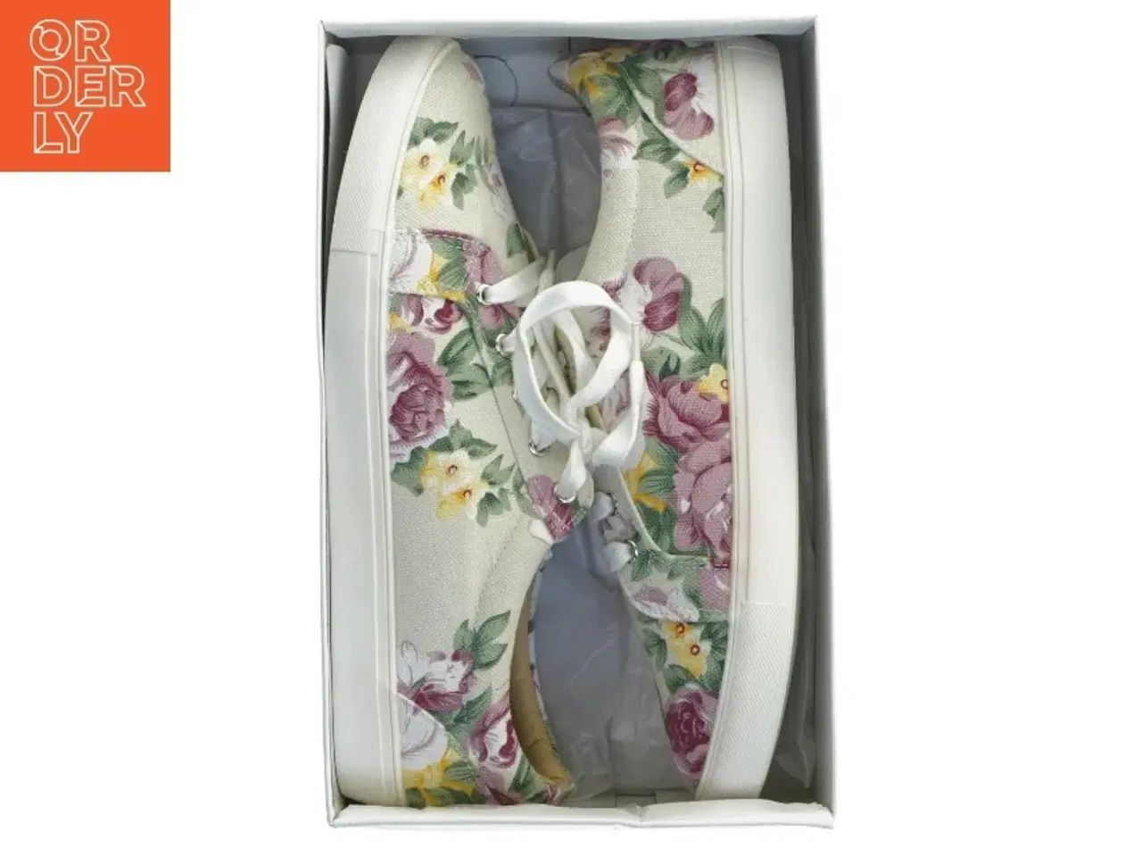 Billede 6 - Blomstrede sneakers, størrelse 41 fra Cellbes (str. 41 )