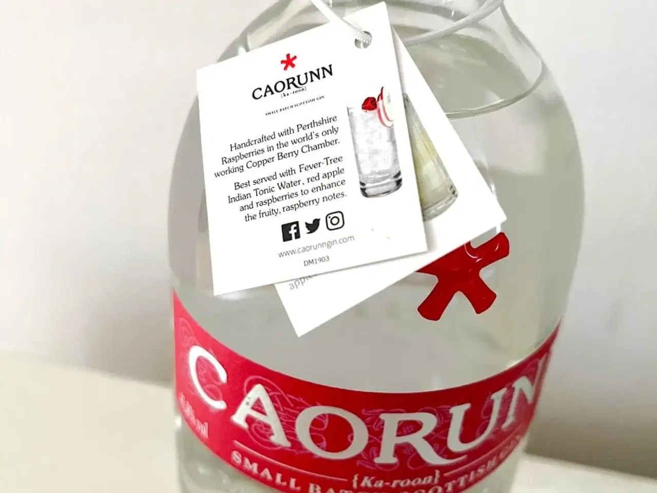 Billede 2 - Caorunn Scottish Rasberry - Uåbnet Gin