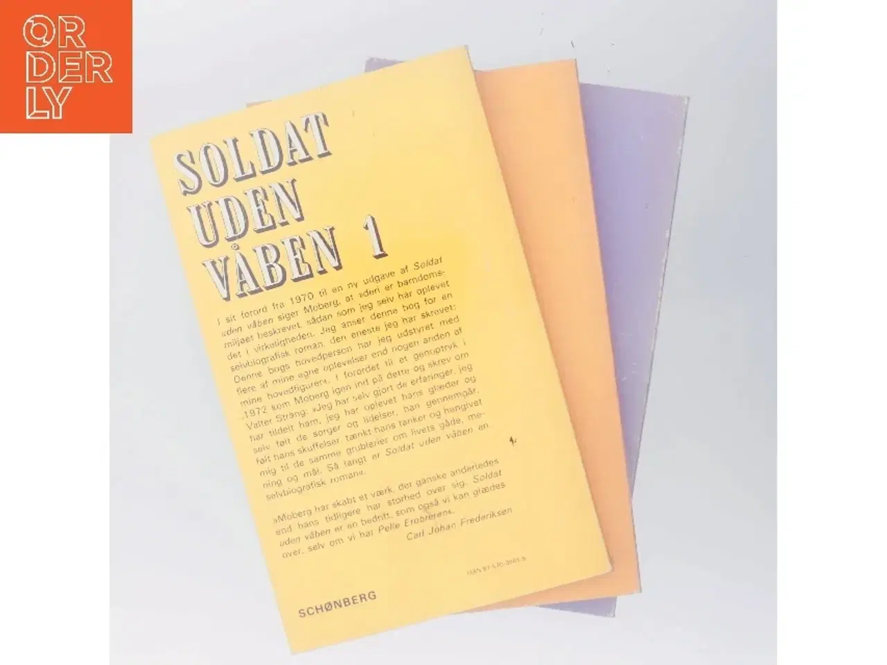 Billede 3 - Soldat uden våben 3 af Vilhelm Moberg (Bog)