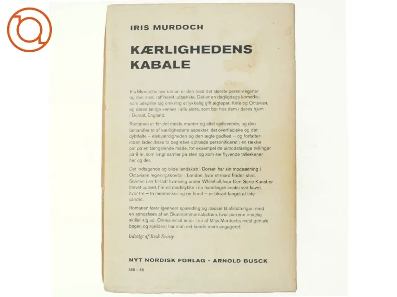 Billede 3 - Kærlighedens kabale af Iris Murdoch (bog)