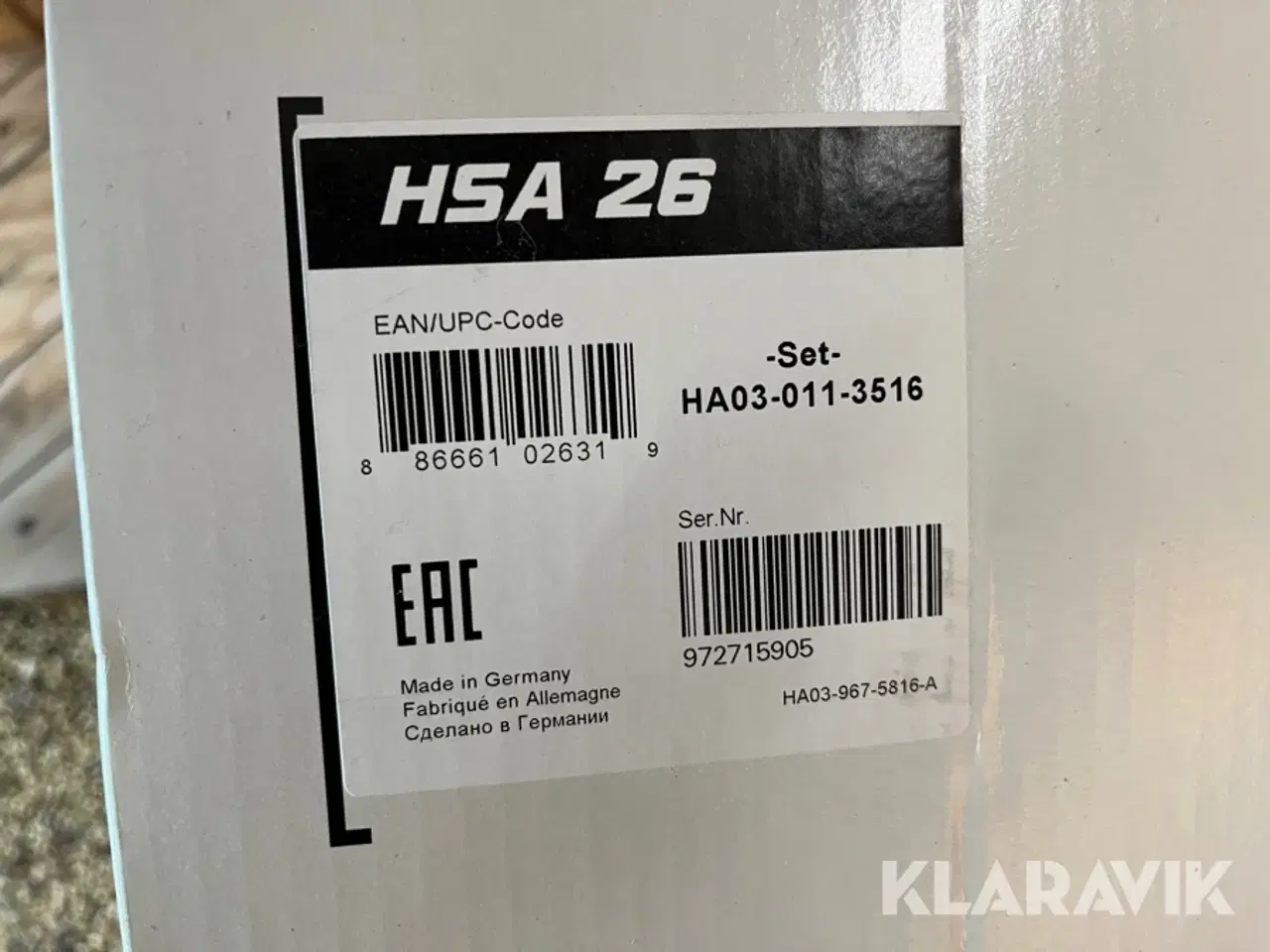 Billede 6 - Hækkeklipper Stihl HSA26 mini