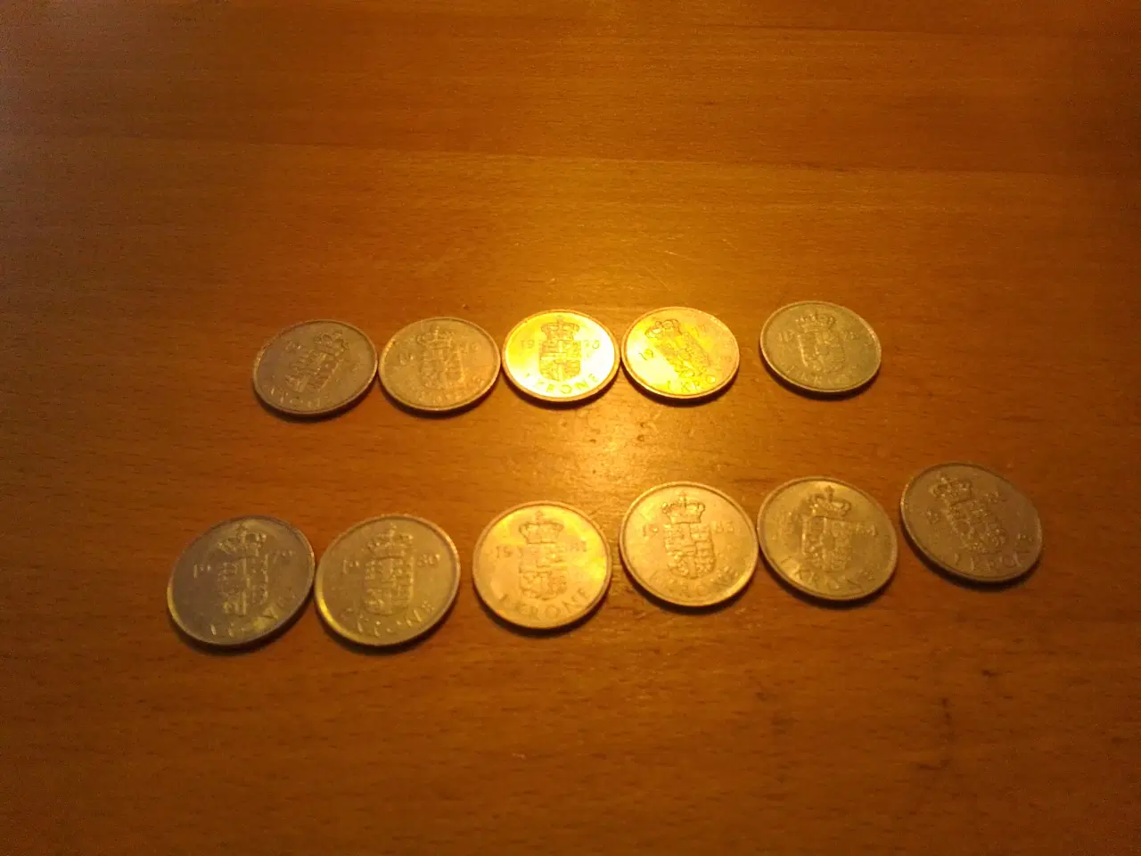 Billede 2 - 1 kroner 1956 til 1986