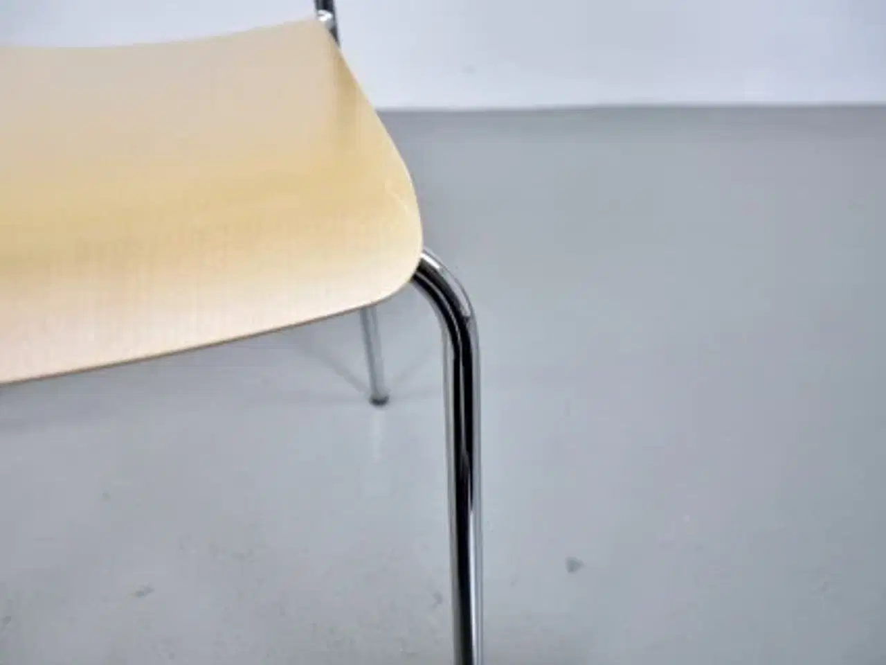 Billede 10 - Magnus olesen pause mødestol i ahornfiner med krom stel