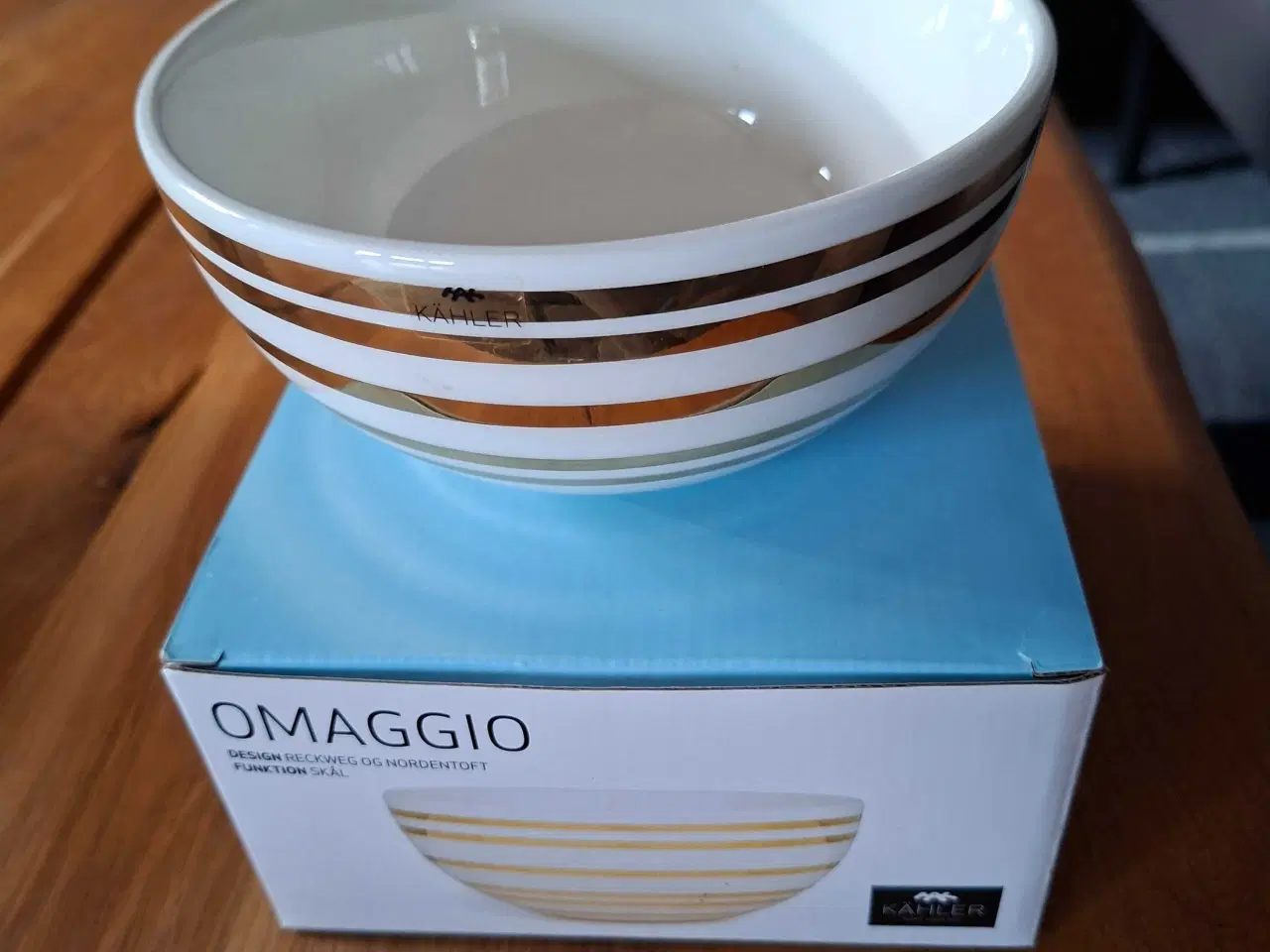 Billede 2 - Kähler Omaggio Guld skål