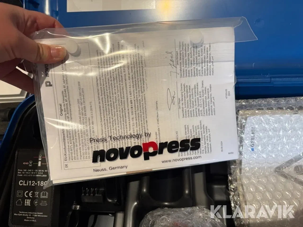 Billede 5 - Presse værktøj Geberit Mapress ACO203+