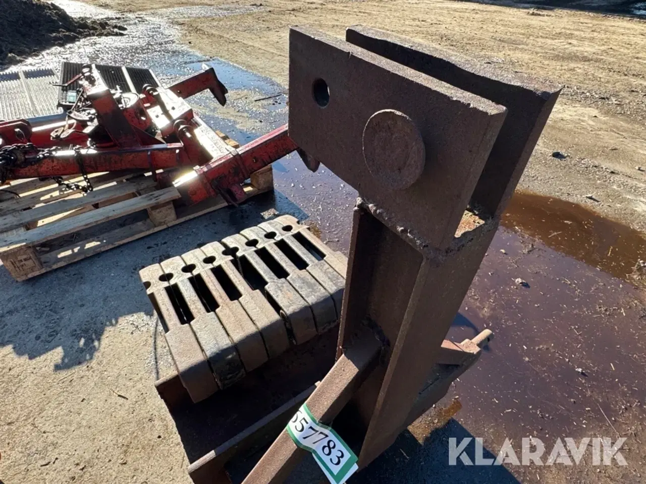 Billede 6 - Vægtklods FIAT 320 kg i alt