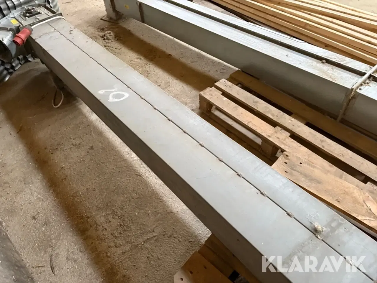 Billede 10 - Kornelevator Jema T40-45 - med kornsnegl