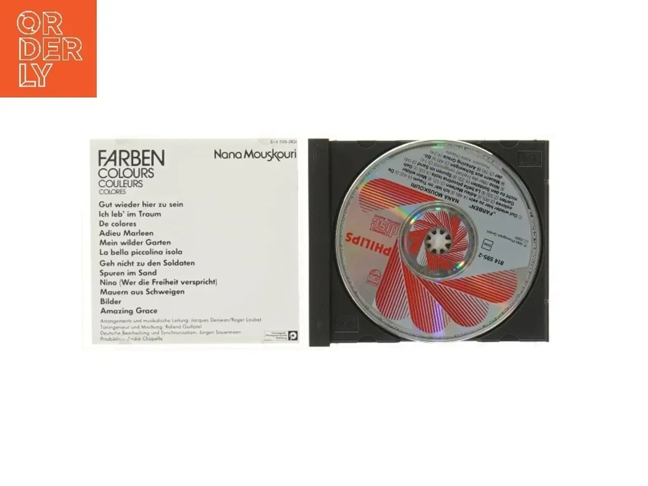 Billede 2 - Farben Colours Nana Mouskouri CD fra Philips